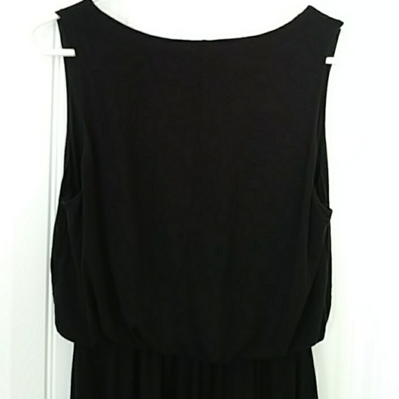 Black Midi Dress Loft - Picture 5 of 6